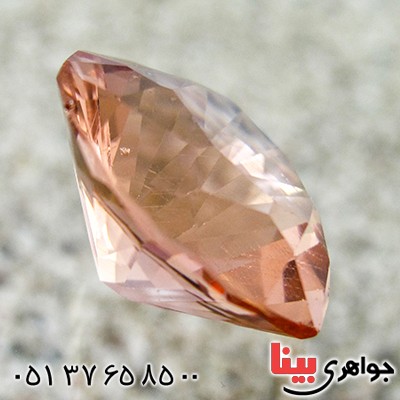 نگین انگشتر کوارتز مرغوب تراش ترکیبی _کد:9733