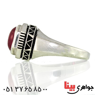 انگشتر یاقوت سرخ مردانه لوکس _کد:9836