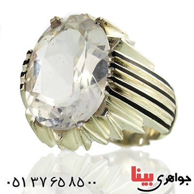 انگشتر در نجف مردانه درشت شیاردار سنتی فاخر _کد:1404