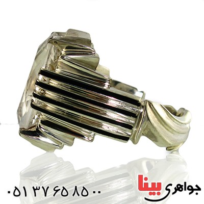 انگشتر در نجف مردانه درشت شیاردار سنتی فاخر _کد:1404