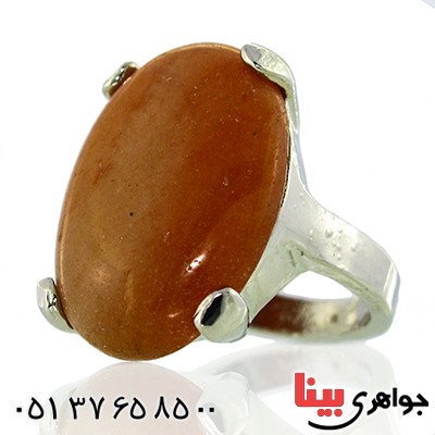نگین انگشتر عقیق خوشرنگ درشت