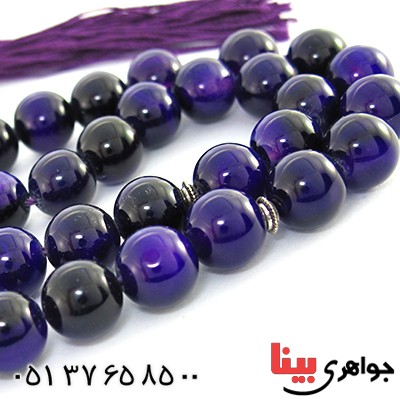 تسبیح آمتیست عالی 33 دانه ای درشت خوشرنگ