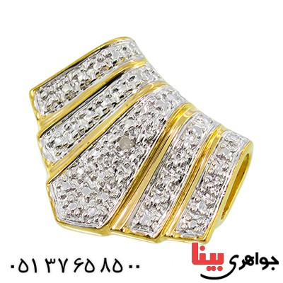 گردنبند الماس برلیان زنانه مانی ایتالیایی مدل مجلسی