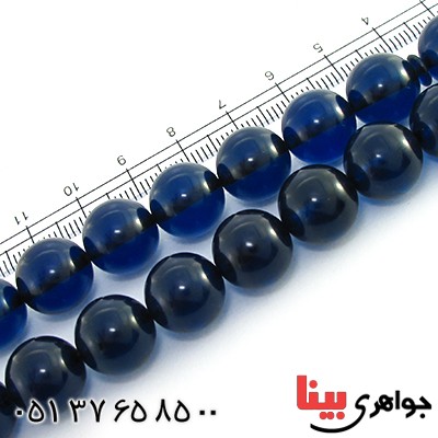 تسبیح سندلوس آبی 33 دانه ای درشت و سنگین _کد:10123