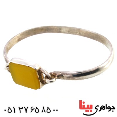 دستبند عقیق شرف الشمس قدیمی و سنگین