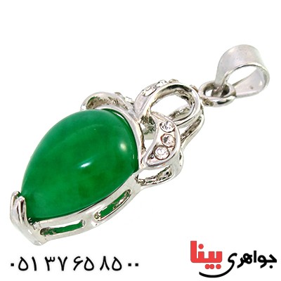 گردنبند یشم مدل فانتزی