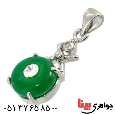 گردنبند یشم مدل نادیا _کد:10270 گردنبند یشم مدل نادیا _کد:10270