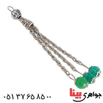 متفرقه جید شرابه تسبیح مدل گوی آویز
