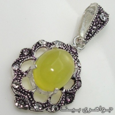 گردنبند عقیق زرد شرف شمس