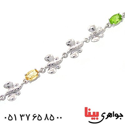 دستبند چند جواهر زنانه مانی