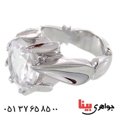 انگشتر در نجف مردانه درشت مدل دور اشکی