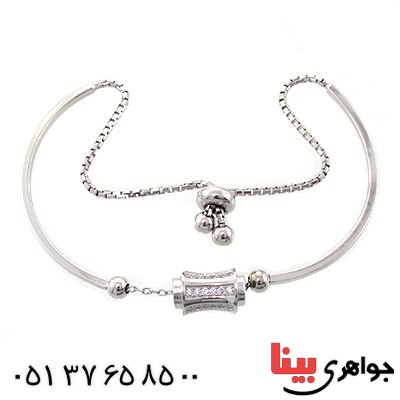 دستبند نقره زنانه شکیل مدل آرنیکا