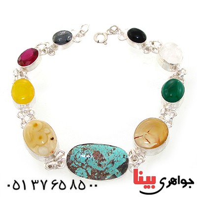 دستبند چند جواهر زنانه سلجوقی