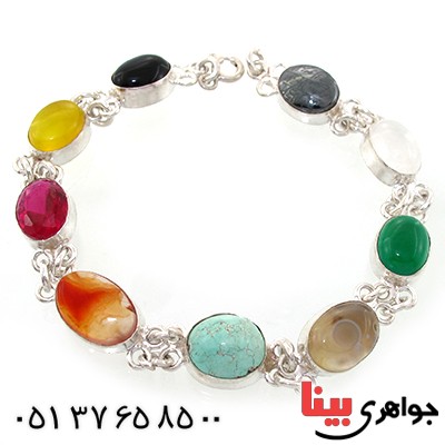 دستبند چند جواهر زنانه سلجوقی