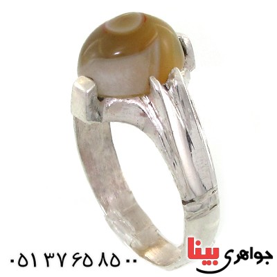 انگشتر عقیق باباقوری مردانه سنتی