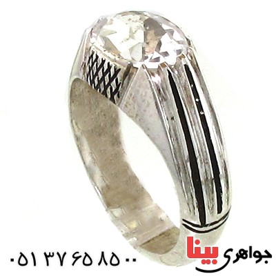 انگشتر در نجف تراش کلاسیک مدل مهان