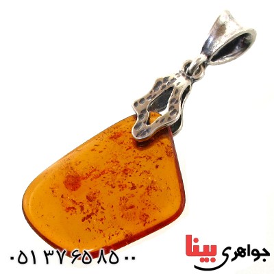 گردنبند کهربا درجه یک خوشرنگ
