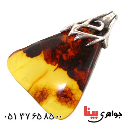 گردنبند کهربا درجه یک درشت منحصر به فرد