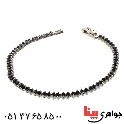 دستبند یاقوت کبود زنانه شکیل
