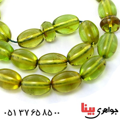 تسبیح کهربا دریای بالتیک بسیار عالی