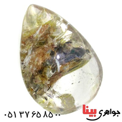 نگین انگشتر در منظره ای درشت با طرح صخره