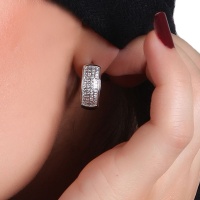 گوشواره نقره زنانه مدل نگارین