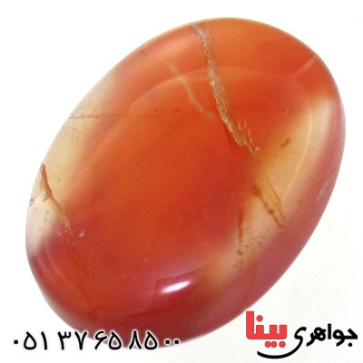 نگین انگشتر عقیق یمنی منظره ای درشت بیضی