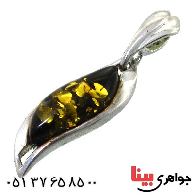 گردنبند کهربا زنانه خوشرنگ و خوش نقش