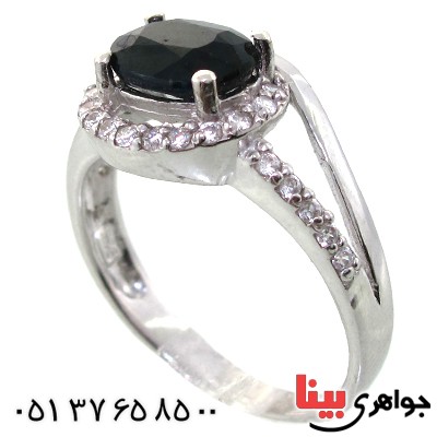 انگشتر یاقوت کبود زنانه رادیوم لوکس مدل نیکا