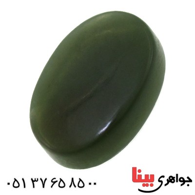 نگین انگشتر یشم درشت خوش تراش و خوش نقش
