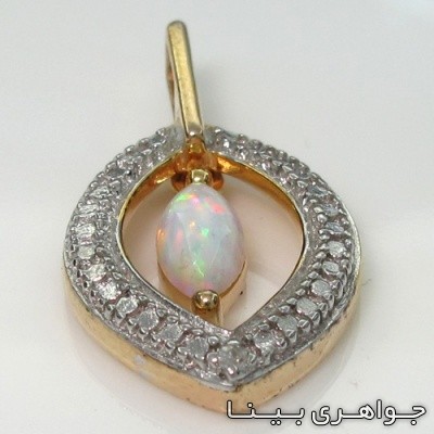 گردنبند اوپال هفت رنگ