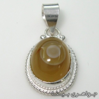گردنبند عقیق باباقوری ساده