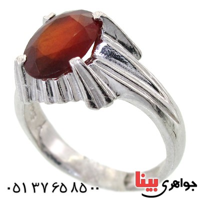 انگشتر یاقوت گارنت خوش تراش _کد:11559