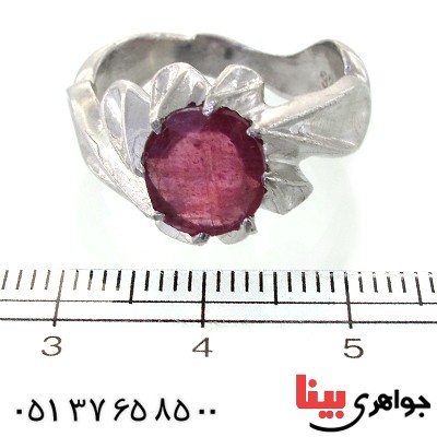 انگشتر یاقوت سرخ مدل سلطان _کد:11561