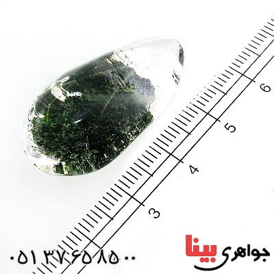 نگین انگشتر در منظره ای درشت با طرح درختان _کد:11630