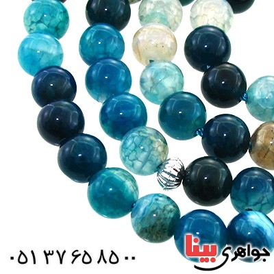 تسبیح عقیق دُری شفاف عالی 101 دانه ای