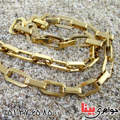 زیورآلات کادویی زنجیر استیل مردانه ورساچه درجه یک درشت فاخر _کد:11745