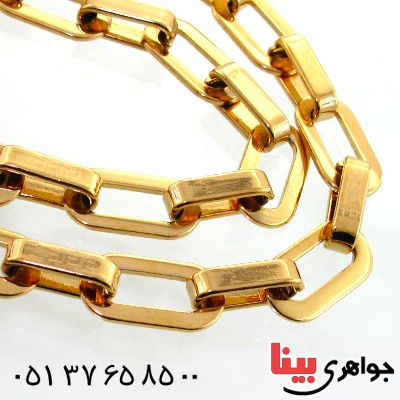 زیورآلات کادویی زنجیر استیل مردانه ورساچه درجه یک درشت فاخر _کد:11745
