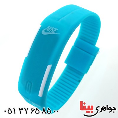 زیورآلات کادویی ساعت اسپرت برند nike (نایک) خاص رنگ آبی